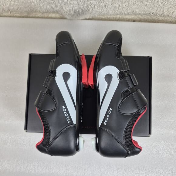 PELOTON Cycling Bike Shoes Size 40 EU Womens 9 Black PL-SH-02 w/Cleats Mens 7 - Picture 4 of 7